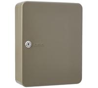 Amig - Boîte Porte-clé Murale Mod.2172 en Acier Finition époxy Gris avec Serrure de sécurité et 2 clés brutes | suspensions avec capacité de 93 clés | Dimensions : 300 x 240 x 80 mm