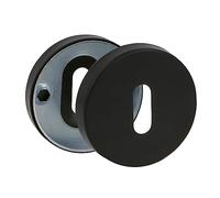 AMIG - 23886 | Rosace de clé 4RX | Ø53 mm | Acier inoxydable | Noir