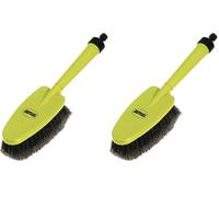 Amig - Brosse À Tuyau | 150 mm | avec des Poils Doux pour Les Surfaces Délicates | Idéal pour Les Coins Difficiles D'Accès | Plastique Abs Et Caoutchouc | Vert Pistache (Lot de 2)