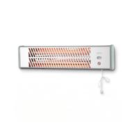 Amig - Chauffage de salle de bain 1200W - Quartz mural - Protection IP21 | 2 niveaux 600 W et 1200 W - Installation murale - Protection IP21 - Chaleur à quartz - Mod. ON14