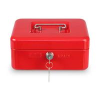 AMIG - 3191 | Coffret à monnaie 2153 | 150 x 110 x 70 mm | Acier | Rouge