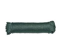 Amig - Corde en Plastique Polyéthylène | Résistance 110 kg | Usage Intérieur/Extérieur | Multi-usages : Vêtements, Pêche, Bricolage, Camping | Ø 5 mm x 10 m, Vert, Multicolore, Polyéthylène