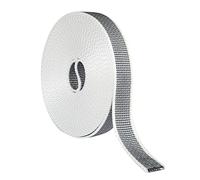 Amig - Cordon pour enrouleur de store - 22 mm x 6 m - Résistant aux UV et à l'abrasion - Gris/Blanc