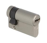 Amig - Cylindre Mod. 10000S | Dimensions 45 (35-10) | Laiton | Chrome mat | Haute sécurité pour portes