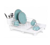 Amig Égouttoir Extensible avec Drainage Blanc Vika