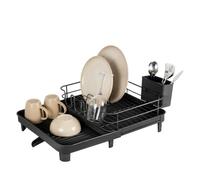 Amig Égouttoir Extensible avec Drainage Noir Vika
