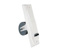 Amig - Enrouleur de volet Roulant encastré - Façade en PVC et Corps en métal - Dimensions : 6,2 x 20 x 11,5 cm - Blanc - Design Compact et Fonctionnel