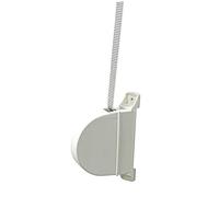 Amig - 20322 | Boîtier enrouleur de sangle de volet pivotant | 20 mm | Blanc/À points
