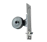 Amig - Enrouleur métallique encastré pour volet - Compatible avec des Sangles Jusqu’à 22 mm - Installation encastrée avec 1 Patte - Acier résistant avec Finition métallique - 4,6×18,8×11 cm