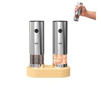 Amig Ensemble de moulin à sel et poivre électrique rechargeable USB-C