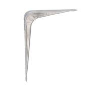 AMIG Équerre 1 - 150 x 125 Gris métallisé avec étiquette