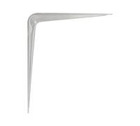 AMIG Équerre 1 - 250 x 200 gris métallisé avec étiquette