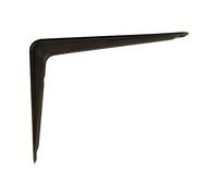 Amig - Équerre d'étagère murale | Console pour étagère | Support étagère en Acier | Coleur: Noir | Dimensions: 200 x 150 | Poids max.: 40 kg