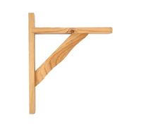 Amig - Équerre en Bois - 320 x 280 x 35 x 15 mm - Pin - Support pour Étagères et Tablettes - Cuisine, Salon, Bureau et Garage - Installation Facile - Mod. 18