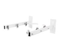 Amig - Corde à linge Séchage Mural en Acier Inoxydable | Résistance à la Corrosion | Installation Facile avec 6 Poulies | Composants Inclus, Blanc, 45x18,5x8 cm, Acier Inoxydable