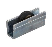 Amig - Galet pour fenêtre coulissante - Lot de 2 unités - Dimensions 39 x 16 mm - Boîtier métallique et roulement à billes - Conçu pour fenêtres coulissantes - Aluminium - Mod. COR21