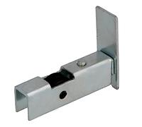 Amig - Galet pour fenêtre coulissante - Lot de 2 unités - Dimensions 40 x 11 mm - Boîtier métallique avec vis et roulement à billes - Conçu pour fenêtres coulissantes - Acier zingué - Mod. COR23