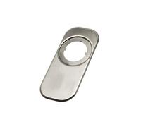 Amig - Garniture de Porte Modèle 10 en Acier Inoxydable 18/8 | Protection Élégante Contre Rayures | Sécurité Renforcée pour Stores | Facile à Installer, Mat, 165 x 74 mm, Acier Inoxydable