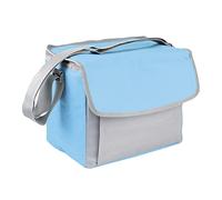 Amig - Glacière Isotherme Portable Bleu et Gris pour Aliments et Boissons Souple et Lavable Idéal pour Les Pique-niques, Les Voyages ou Les Excursions