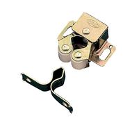 Amig - Golpete 11 Bichromaté | Fermeture à Pression Silencieuse | Sécurité Enfant et Animaux | Pour Armoires, Meubles de Cuisine et Salle de Bain | Dimensions 32 x 26 mm, Bichromaté, Acier