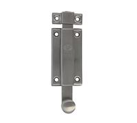 Amig - Goupille De Jante, 250 × 17 mm, Portes D'Entrée En Bois Idéales, Fermeture Automatique Verticale, Loquet Pour Salle De Bain, Chambre Ou Bureau - Boulon De Sécurité - Acier Inoxydable 18/8 Mat