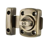 Amig - Goupille De Jante | 30x42 mm | Idéal Pour Les Portes Intérieures En Bois | Fermeture Cylindrique Rotative | Loquet Pour Salle De Bain, Chambre Ou Bureau | Boulon De Sécurité | Cuir Zamak