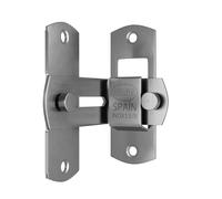 AMIG Heurtoir Mod. 10 L | Acier inoxydable | Réversible | 40 mm | Porte coulissante