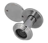 Amig - Judas de Porte Superangulaire en Acier Chromé UL 14mm | Installation Facile Sans Dommages | Angle de Vue Large | Sécurité pour Familles, Multicolore, Diamètre 14, Épaisseur 35-55 mm