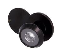Amig - Judas de Porte Ultra Sécurisé | Vision Grand Angle | Installation Facile | Idéal Intérieur et Extérieur | Sécurité Enfants et Aînés, Noir Mat, Diamètre 14 mm, Acier Allié
