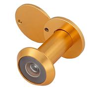Amig - Judas pour porte | Lentille Super Grand Angle | Installation Facile | Épaisseur de Porte : 35-60 mm | Diamètre : 14 mm | Finition : Or