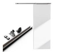 Amig - Kit porte coulissante en bois - Guide 186 cm acier galvanisé - 30 kg maximum - Mod. SD001