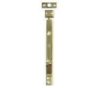 Amig - Loquet de Porte en Acier Doré Robuste | Utilisation Polyvalente pour Sécurité | Installation Facile avec Vis | Résistant et Durable, Multicolore, 150mm, Laiton