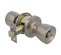 AMIG Mod. 602 - Ensemble de boutons | Acier inoxydable | 18,5x 8 cm | Avec loquet | Fonction privée | Dispositif d'urgence extérieur et serrure intérieure | Porte 35-45mm