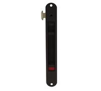 AMIG - 22655 | Fermeture à encastrer 3650 | 174 x 23 mm | Aluminium | Noir