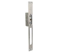 Amig - Ouvre-porte électrique à encastrer pour portes | Mod.21 | 250 x 25 x 3 mm | Ampérage : 1,1 A | Comprend une bobine de 8-12 V de courant alternatif | Serrure pour portails, magasins ou bureaux