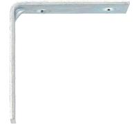 Amig - Pack de 100 cornières de renfort métalliques | 50x19x2mm | Conçu en forme de L | Pour fixer des meubles en bois ou placer des étagères et des étagères | Acier zingué