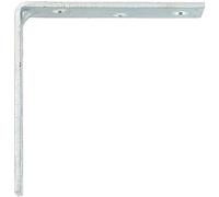 Amig - Pack de 100 cornières de renfort métalliques | 60x19x2mm | Conçu en forme de L | Pour fixer des meubles en bois ou placer des étagères et des étagères | Acier zingué