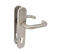 Amig - Poignée en Inox 18/8 pour Porte et Fenêtre Oscillo-Battante | Serrure Encastrée pour Meuble | Boudin de Porte Automatique | Grille Aération avec Moustiquaire, 3PXB85
