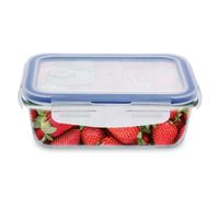 Amig - Récipient alimentaire hermétique Mod.300 | Conteneur en verre valable pour micro-ondes, four, congélateur et lave-vaisselle | Facile à nettoyer | Anti odeurs | Capacité : 570 ml