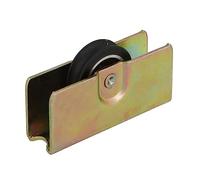 Amig - Roulement Fenêtre Coulissante | Lot de 2 unités | Taille 45 x 20 mm | Boîtier Métallique et Roulement à Billes | Conçu pour les Fenêtres Coulissantes | Acier Bichromaté