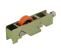 Amig - Roulement Fenêtre Coulissante | Lot de 2 unités | Taille 75 x 15 mm | Boîtier Métallique Réglable | Roulement à Billes | Conçu pour les Fenêtres Coulissantes | Acier Bichromaté