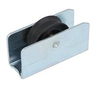 Amig - Roulement Fenêtre Coulissante | Lot de 2 unités | Taille 40 x 21 mm | Boîtier Métallique avec Vis et Roulement à Billes | Conçu pour les Fenêtres Coulissantes | Acier Galvanisé