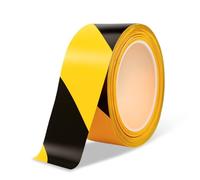Amig - Ruban de Balisage - Pack de 4 Rouleaux - Non Adhésif - Polyéthylène Basse Densité (LDPE) - 70 mm x 4 x 200 m - Ruban Rouge et Blanc
