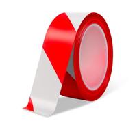 Amig - Ruban de marquage pour délimiter des zonez | Pour balisage ou cordge | Panneau d'avertissement | Couleur Rouge et blanc | Rubans d'avertissement de sécurité de 70 mm x 200 m