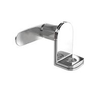 Amig - Serrure pour casier avec cadenas AM20, zamak chromé brillant, 60 x 46 x 25 mm, pour boîtes aux lettres et casiers, nécessite cadenas non inclus