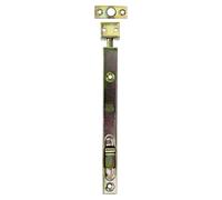 Amig - Set de 10 verrous en applique ou encastrés pour portes Mod. 400 | Loquet de sécurité pour fermeture verticale | Idéal pour portes à double vantail | Acier bichromaté | 110 x 16 mm.