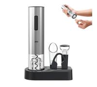 Amig - Set de tire-bouchon électrique avec accessoires, rechargeable Type C | coupe-capsule - verseur de vin - bouchon sous vide - charge en 2,5 heures - compatibilité avec des bouchons de 20-24mm, SCE02