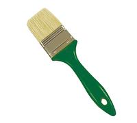 Amig - Spatule spéciale pour laquer Mod. 4060 | 55 mm | avec Virole nickelée et Manche Ergonomique Confortable en polypropylène Vert | pour Une Finition optimale