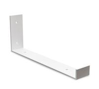 Amig - Support en L pour Étagères Industrielles - 103 X 210 X 40 mm - Acier Blanc - Support Mural - Design Fonctionnel et Résistant - Idéal pour Étagères Murales