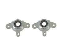 Amig - Support et roulement en acier zingué pour axe d’enroulement de volets roulants - pièces facilitant le mouvement et réduisant la friction - dimensions : 57 x 28 mm | Ø28 mm
